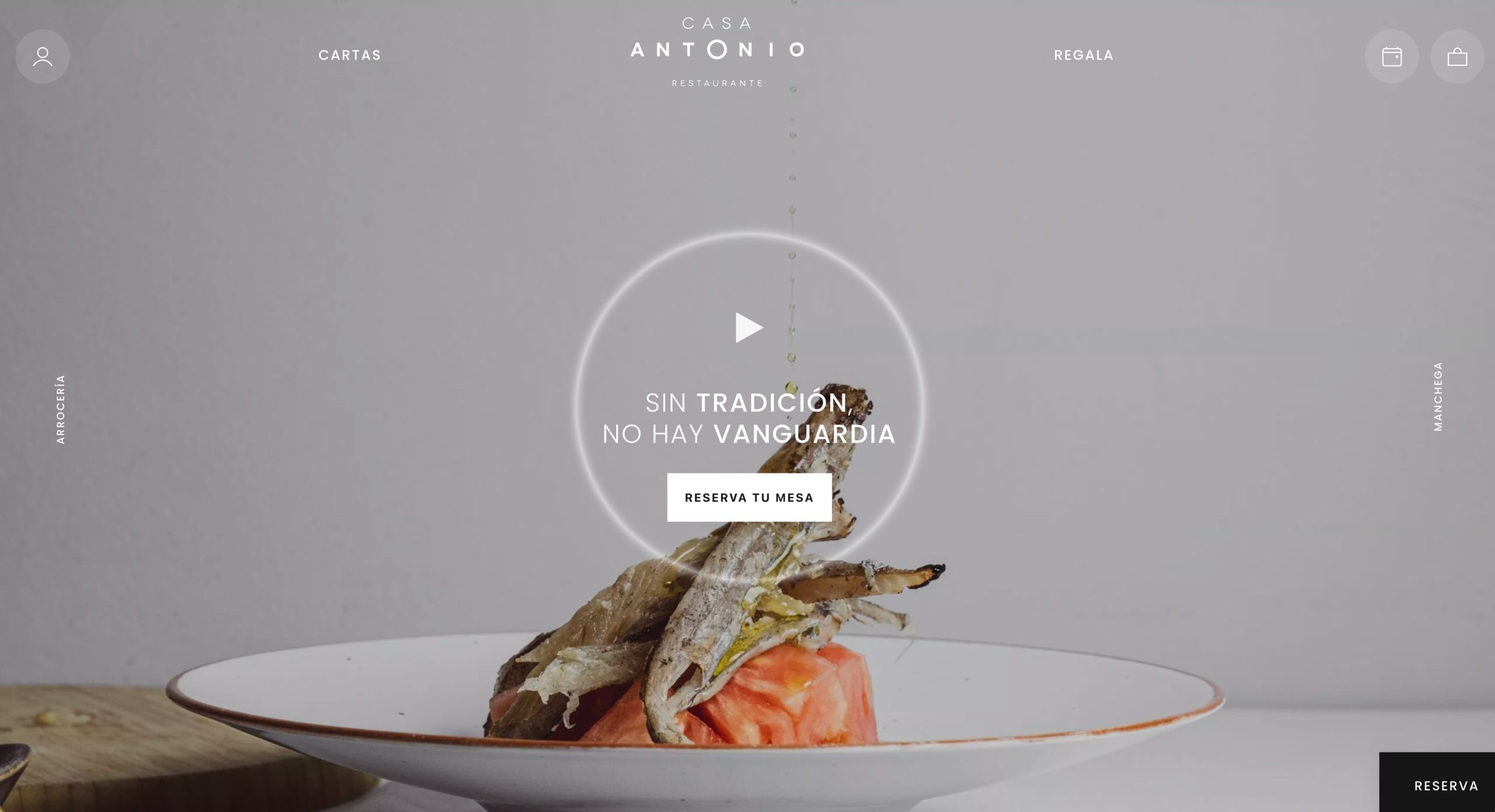 Página web para Restaurantes con Carta Digital