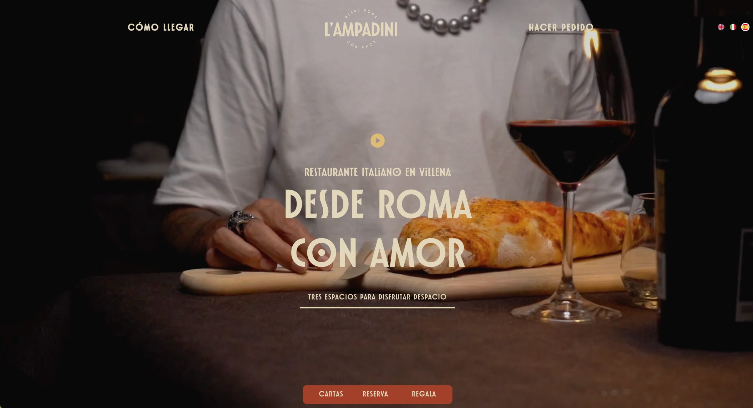 Página web para Restaurantes con Carta Digital