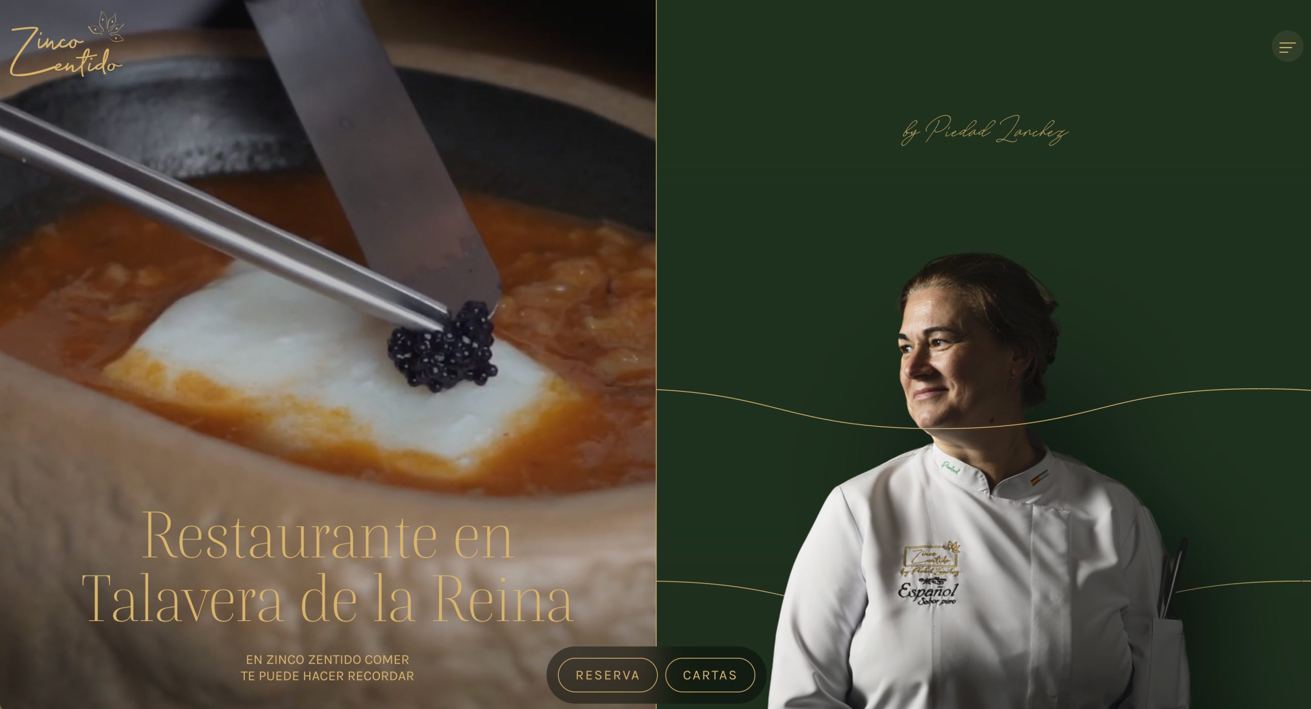 Página web para Restaurantes con Carta Digital
